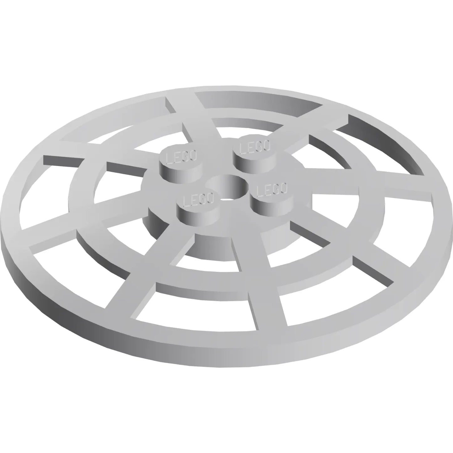 Part 4285b - Dish 6 x 6 Inverted (Radar) Webbed - Type 2 (Underside Attachment Positions at 90 degrees)