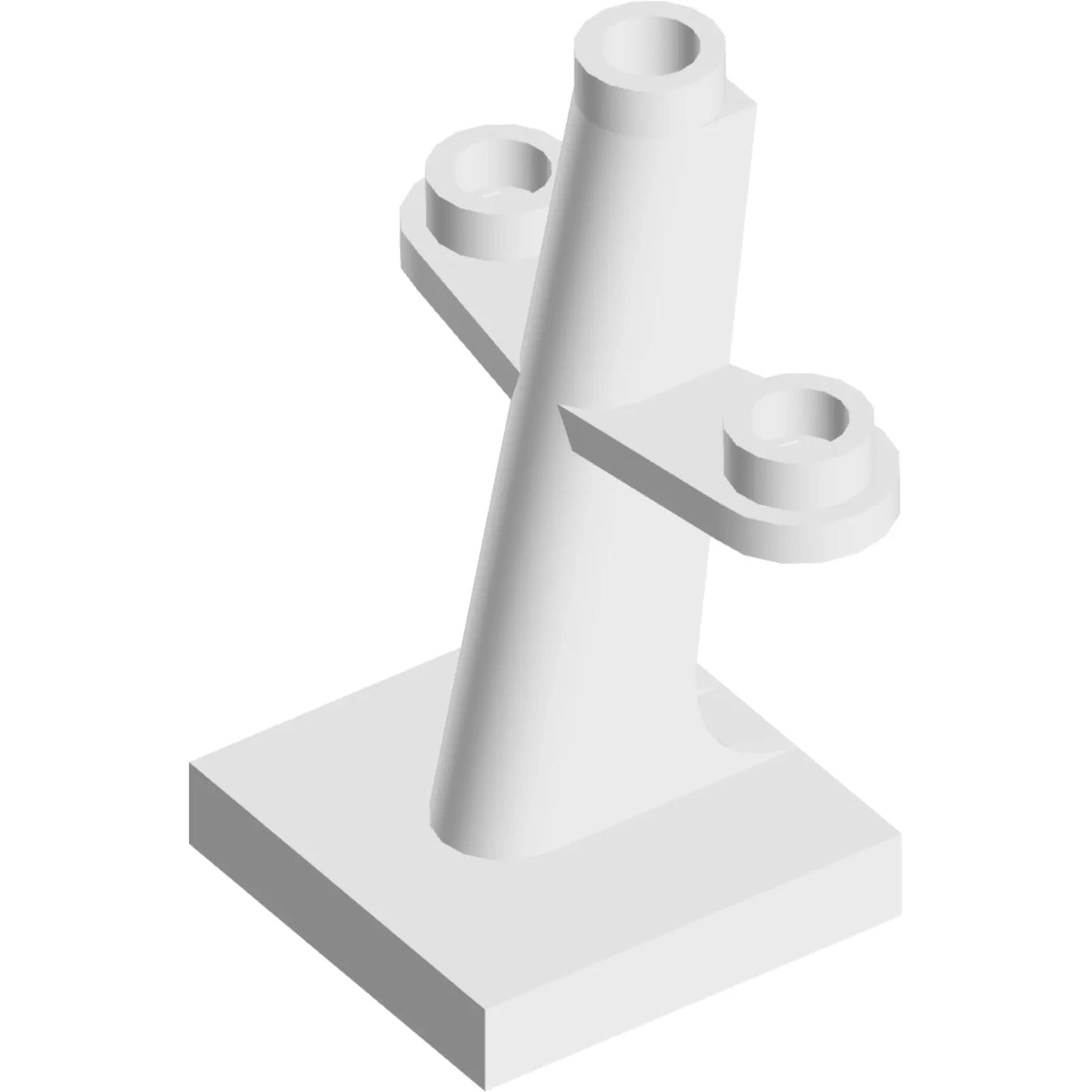 Part 4289 - Boat, Mast 2 x 2 x 3 Inclined with Stud on Top and Two Sides