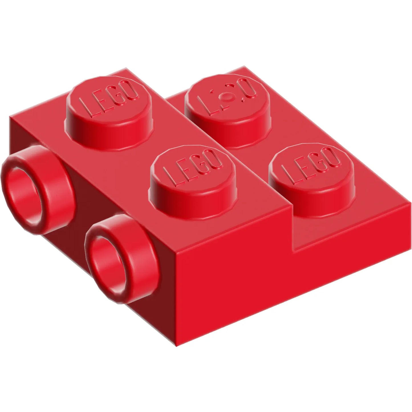 Part 4304 - Plate, Modified 2 x 2 x 2/3 with 2 Studs on Side - Hollow Bottom Tube