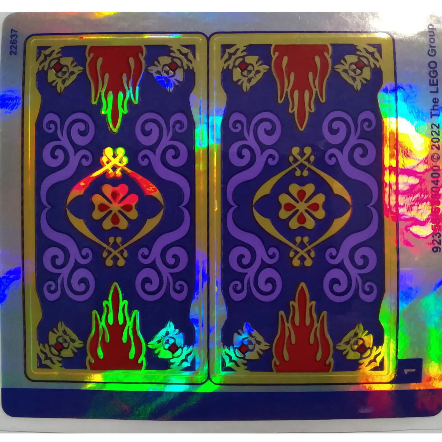 Part 43208stk01 - Sticker Sheet for Set 43208, Iridescent Mirrored - (92358/6380400)