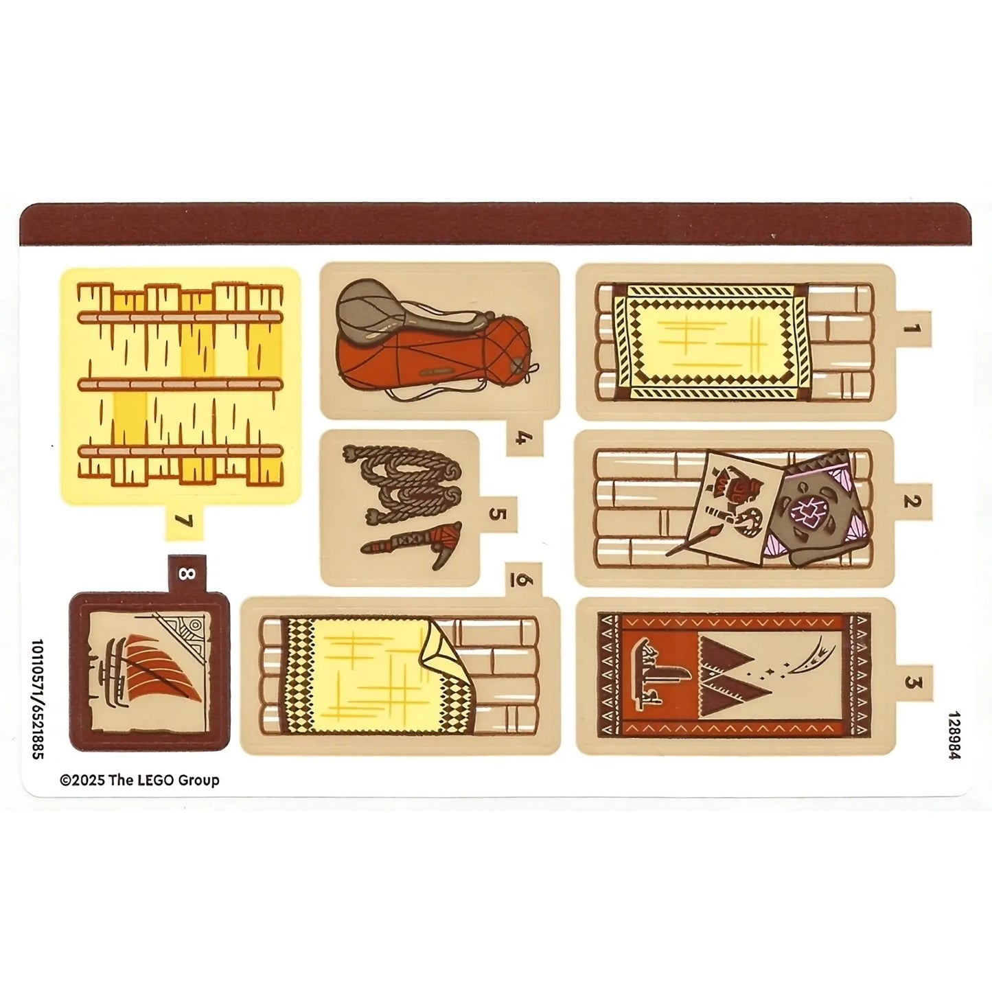 Part 43270stk01 - Sticker Sheet for Set 43270 - (10110571/6521885)