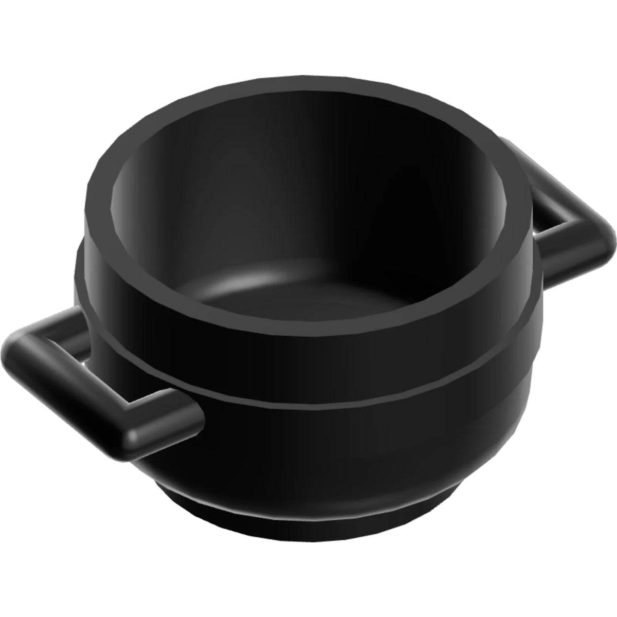 Part 4341 - Minifigure, Utensil Pot Cauldron 3 x 3 x 1 & 3/4 with Handles