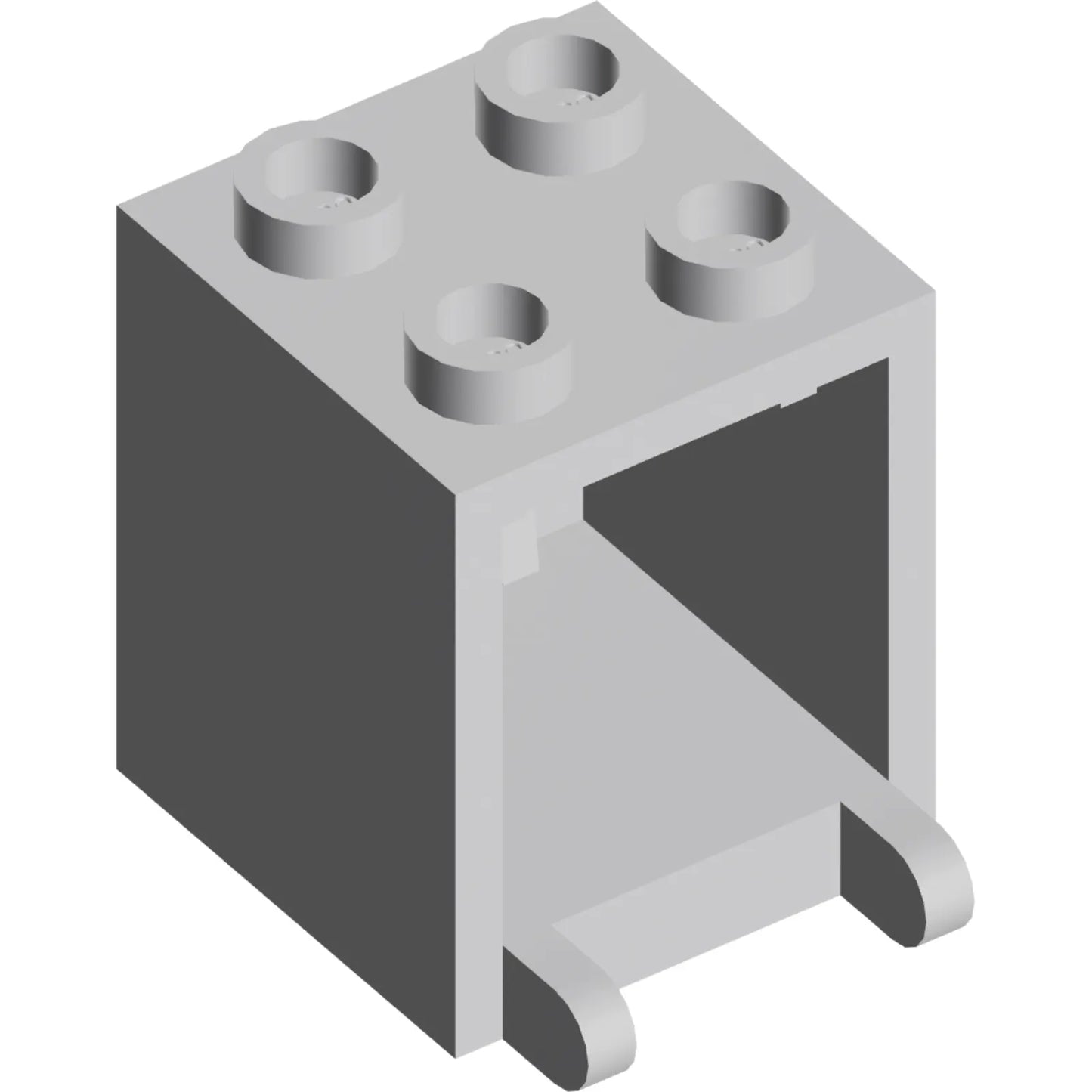 Part 4345 - Container, Box 2 x 2 x 2