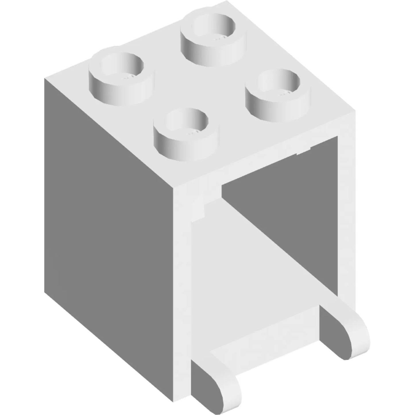 Part 4345 - Container, Box 2 x 2 x 2