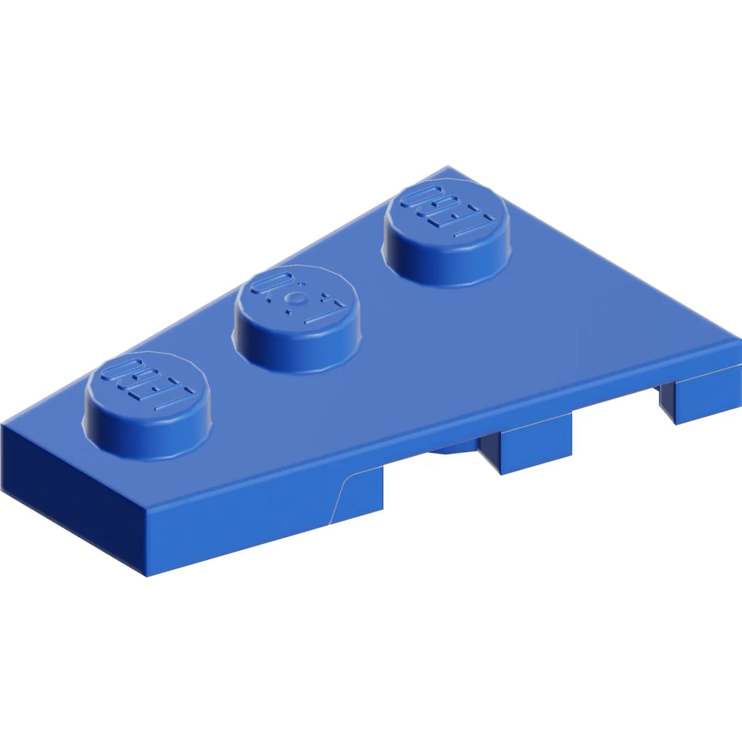 Teil 43723 - Keil, Platte 3 x 2 links