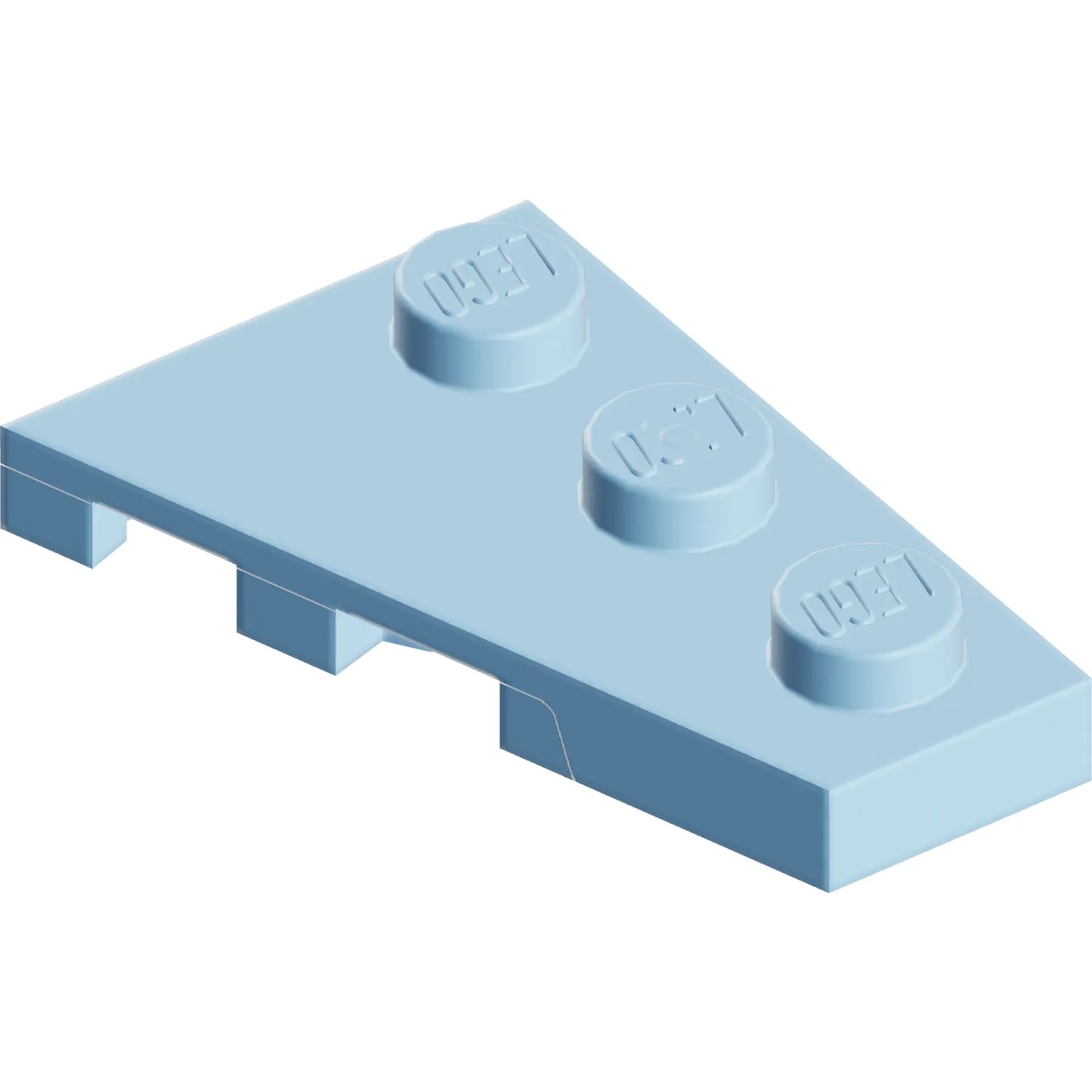 Teil 43722 - Keil, Platte 3 x 2 Rechts