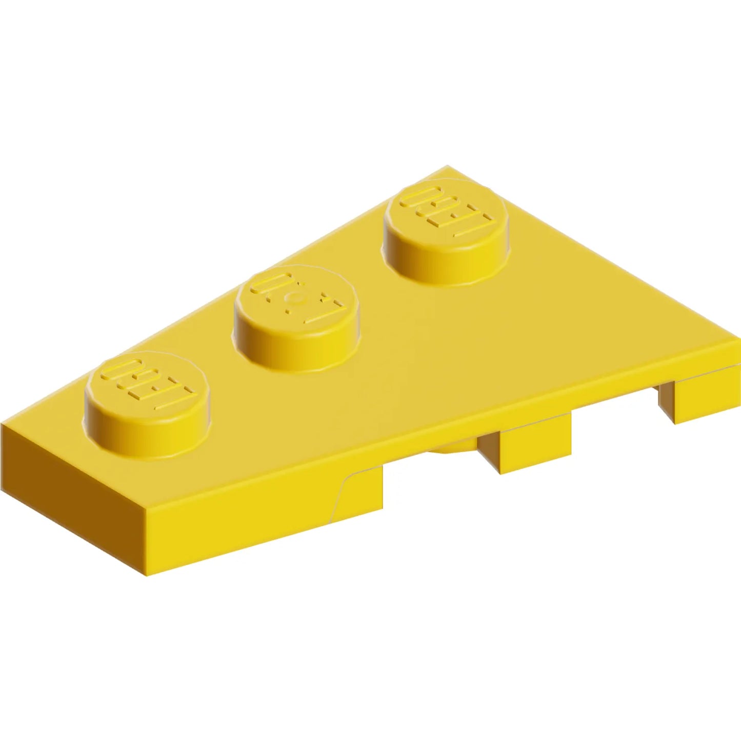 Teil 43723 - Keil, Platte 3 x 2 links