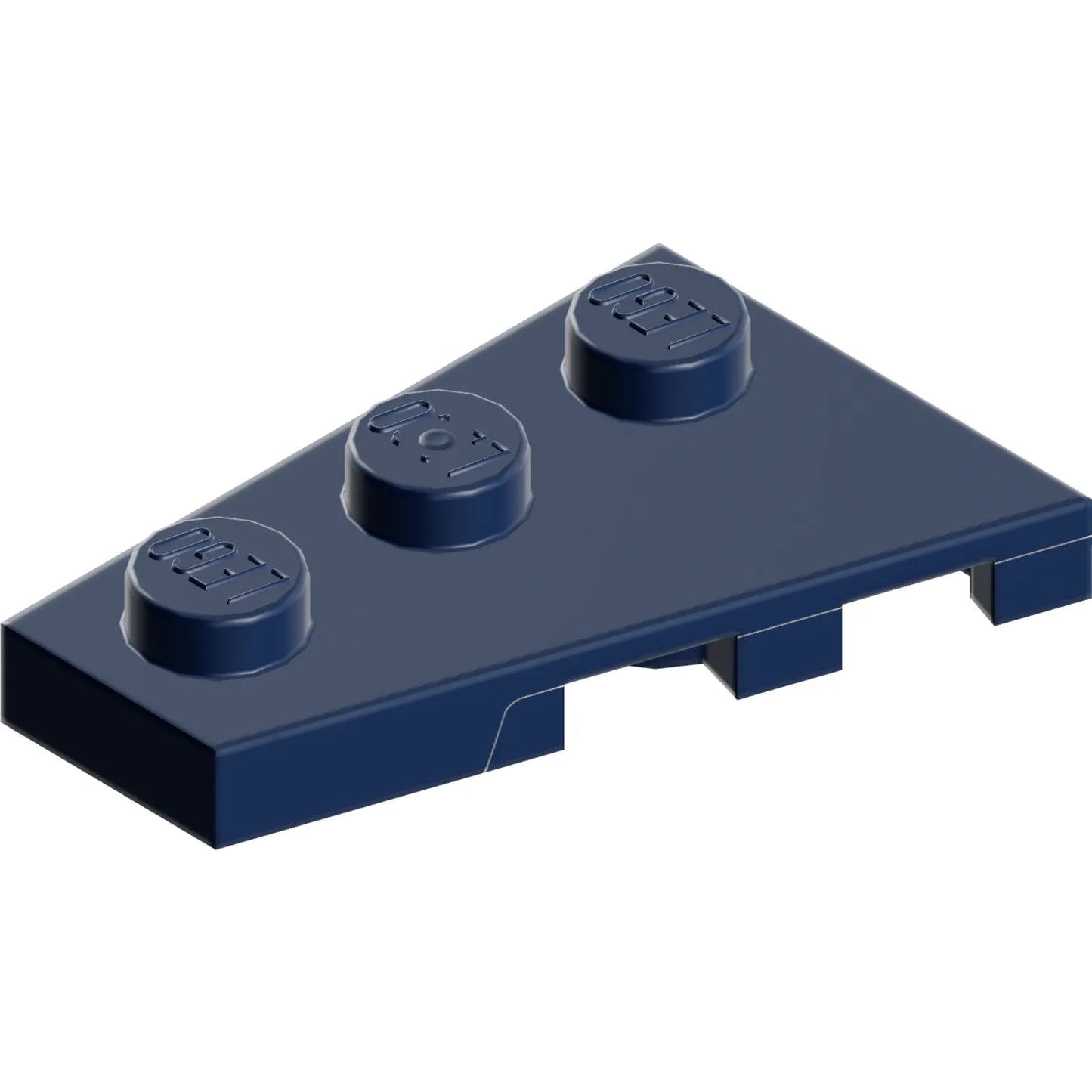Teil 43723 - Keil, Platte 3 x 2 links