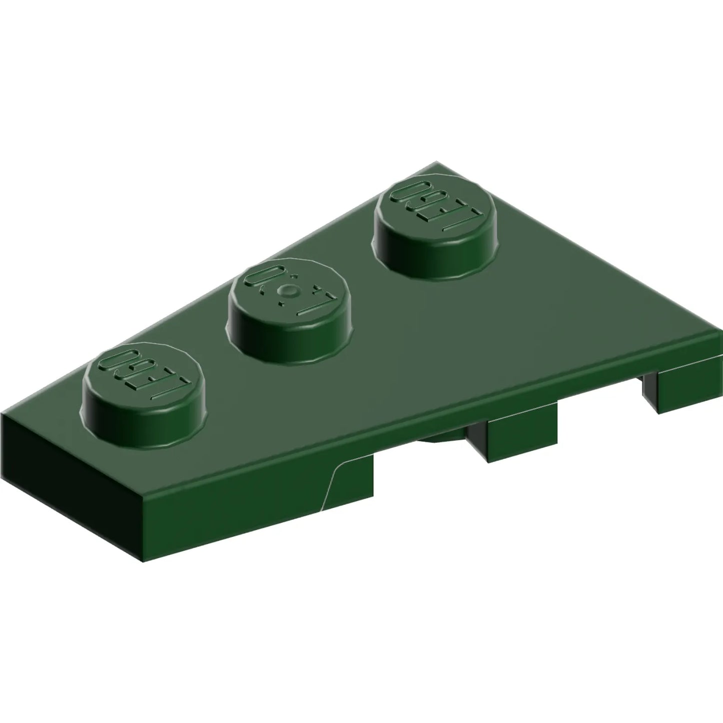 Teil 43723 - Keil, Platte 3 x 2 links