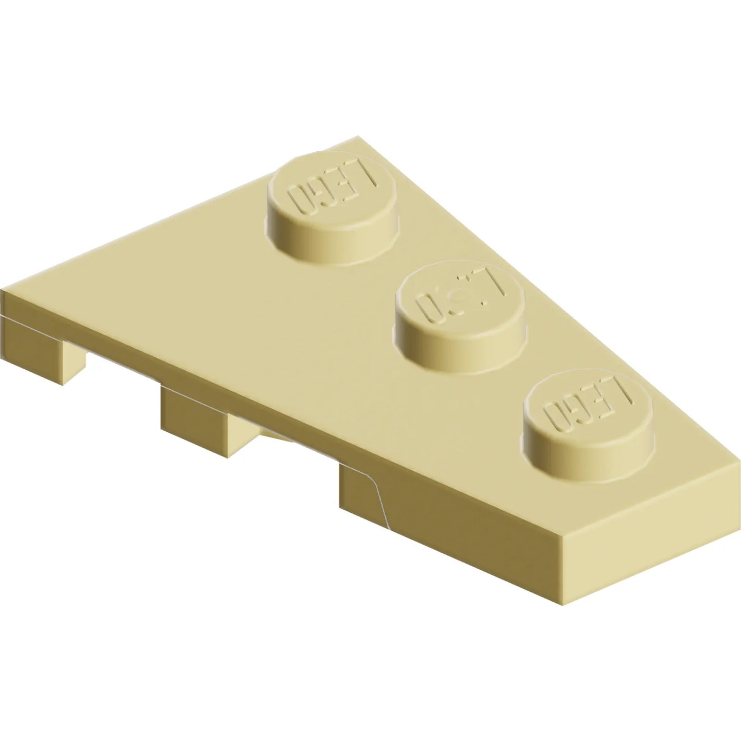 Teil 43722 - Keil, Platte 3 x 2 Rechts