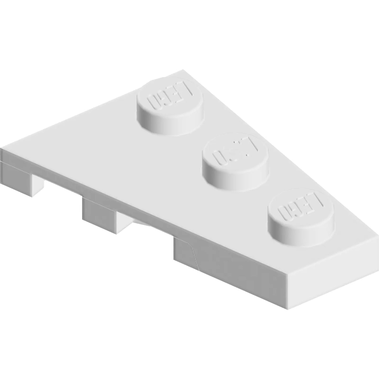 Teil 43722 - Keil, Platte 3 x 2 Rechts