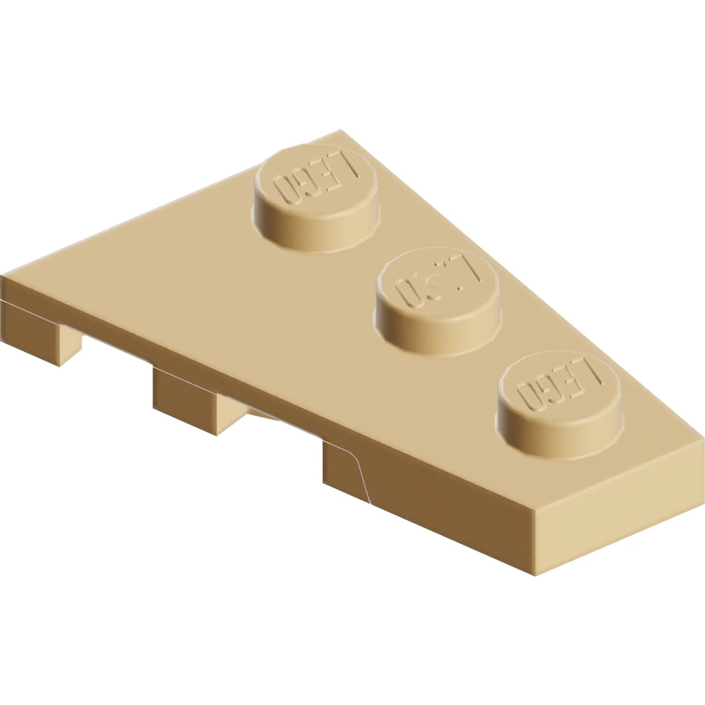 Teil 43722 - Keil, Platte 3 x 2 Rechts
