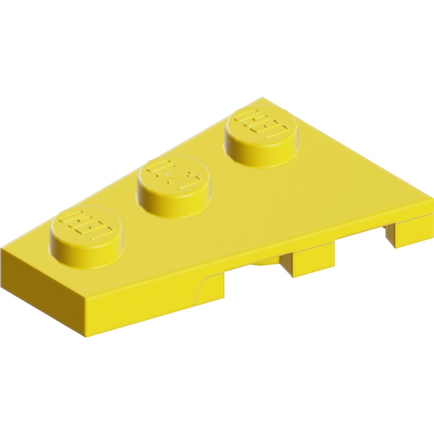Teil 43723 - Keil, Platte 3 x 2 links