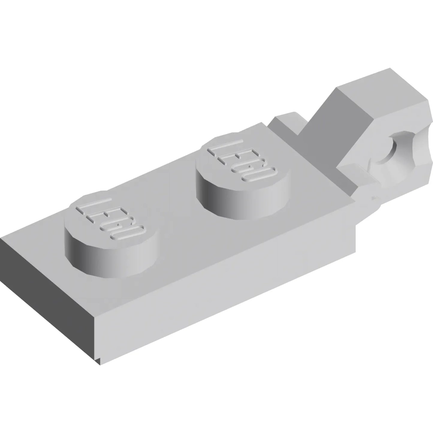 Part 44301 - Hinge Plate 1 x 2 Locking with 1 Finger on End (Undetermined Type)