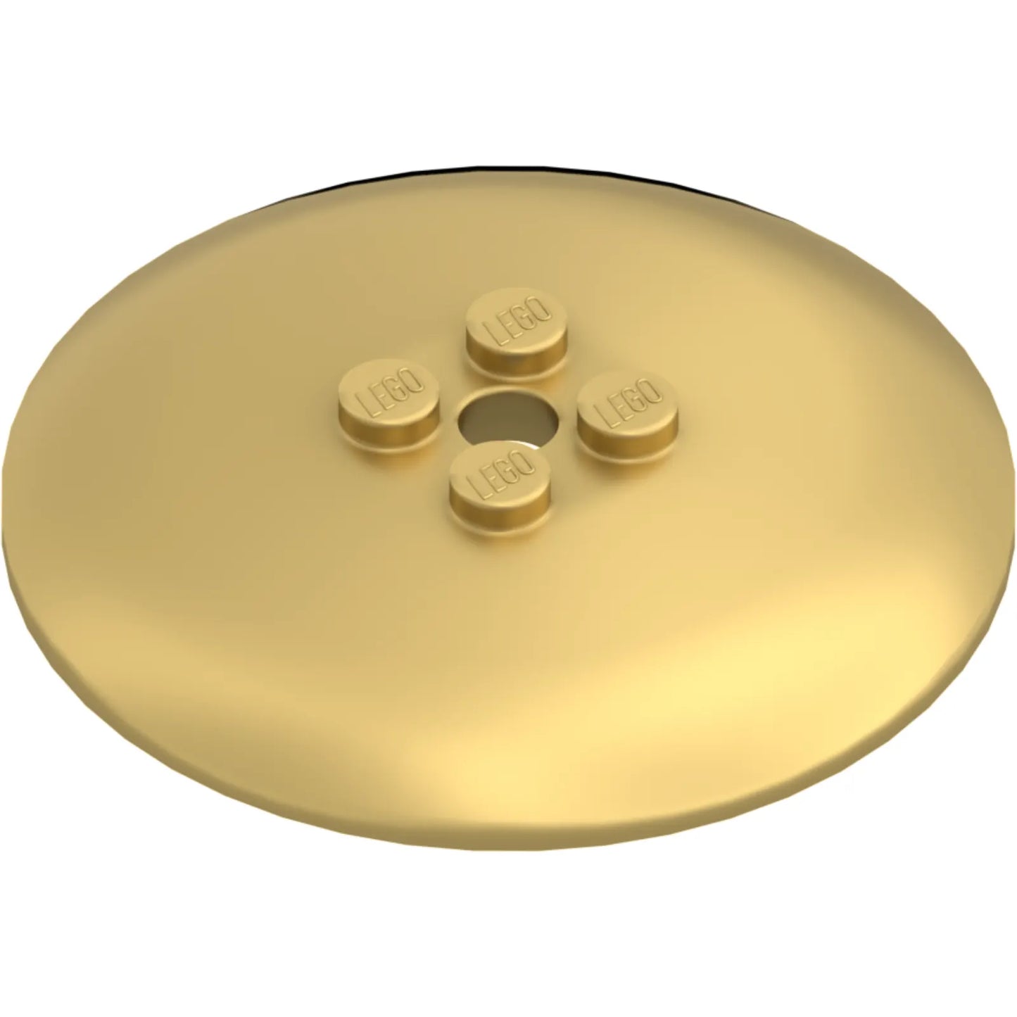 Part 44375b - Dish 6 x 6 Inverted (Radar) - Solid Studs