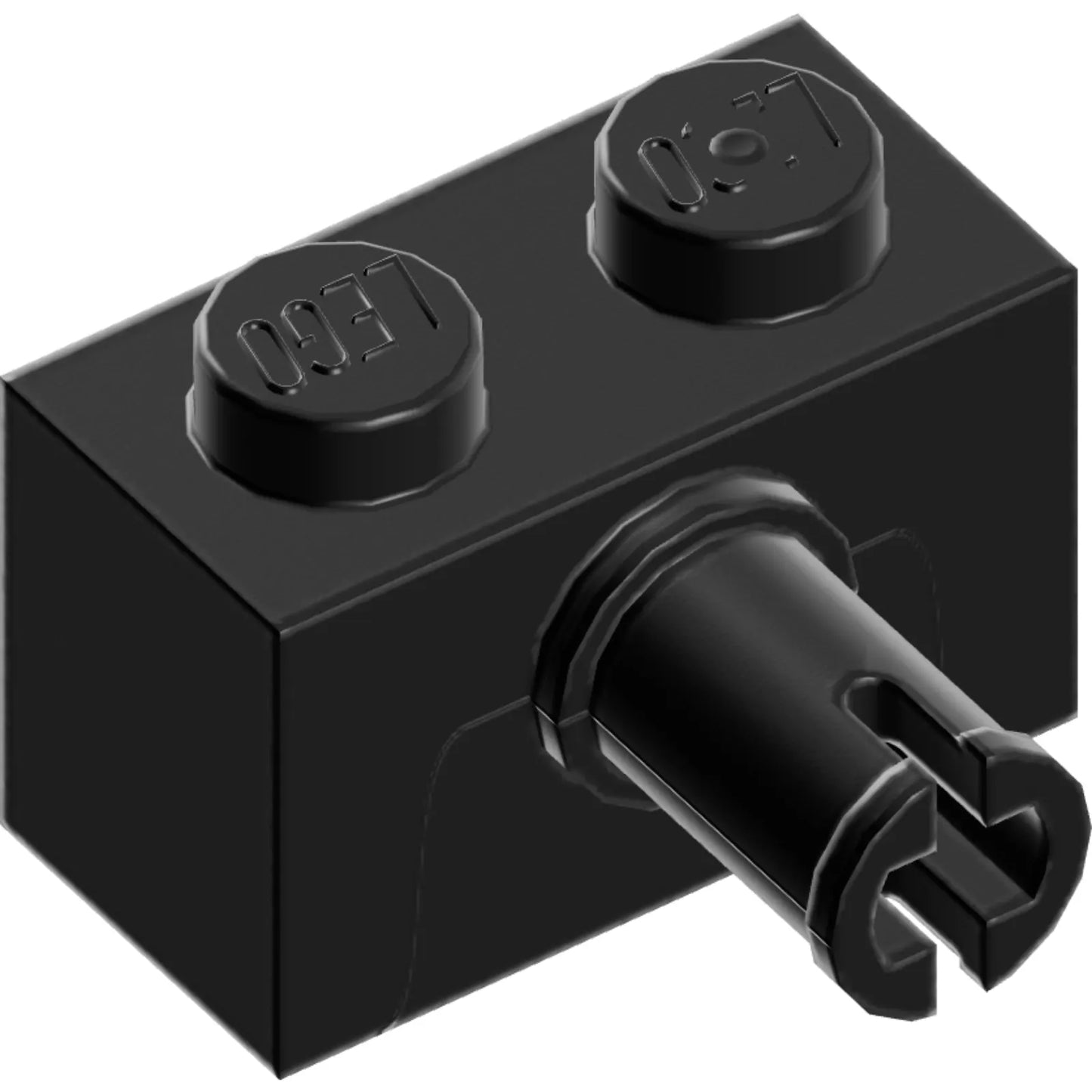 Teil 44865 - Stein, modifiziert 1 x 2 mit Stift und unterem Bolzenhalter