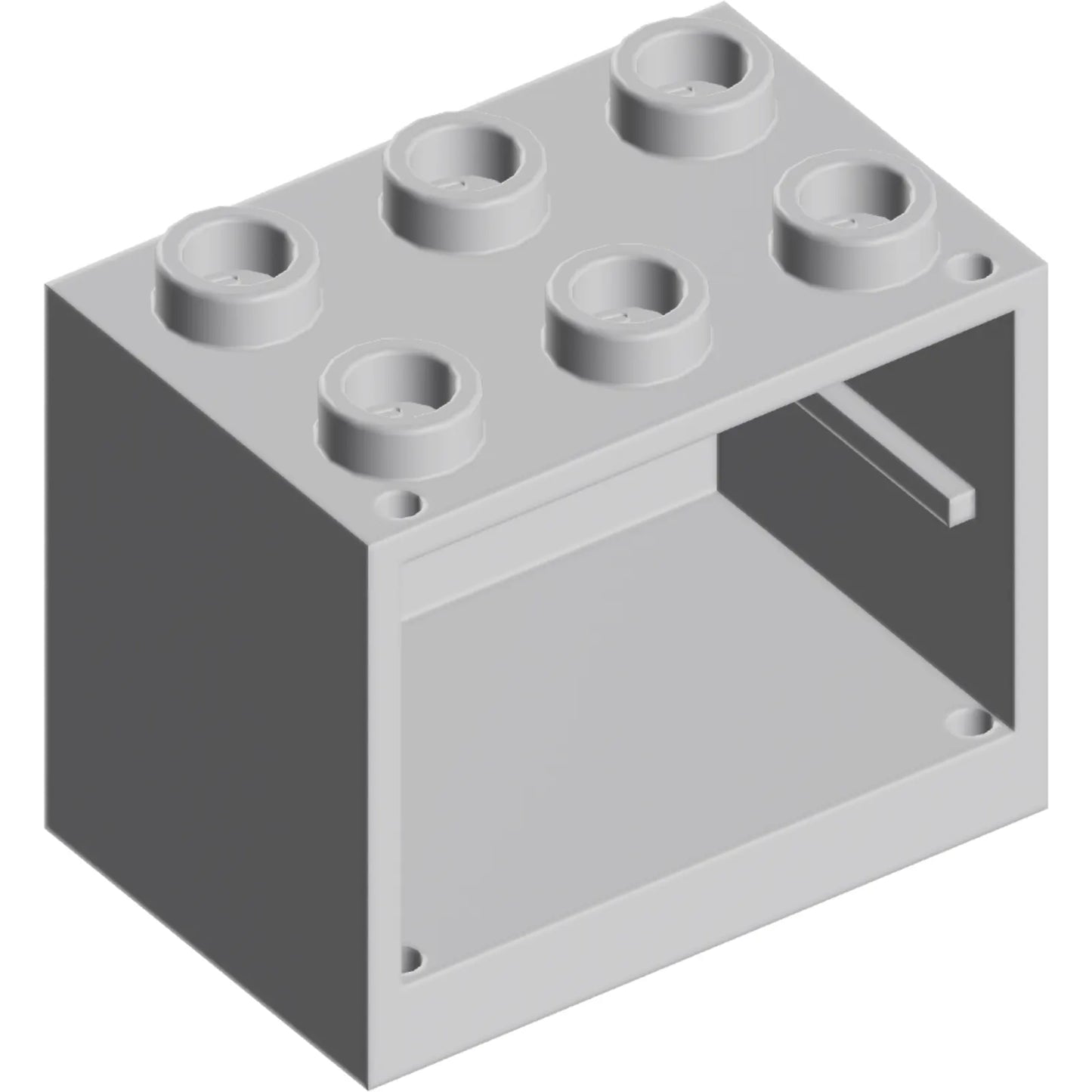 Part 4532b - Container, Cupboard 2 x 3 x 2 - Hollow Studs