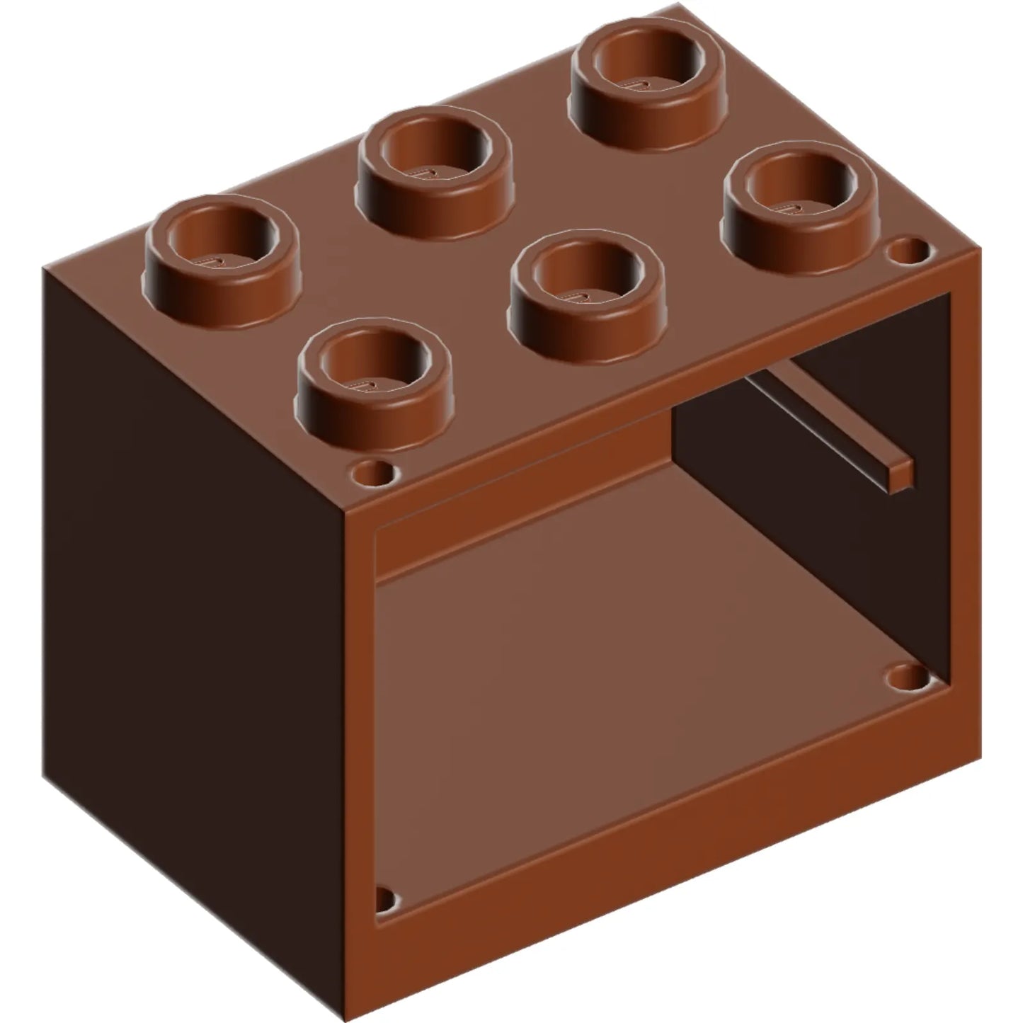 Part 4532b - Container, Cupboard 2 x 3 x 2 - Hollow Studs