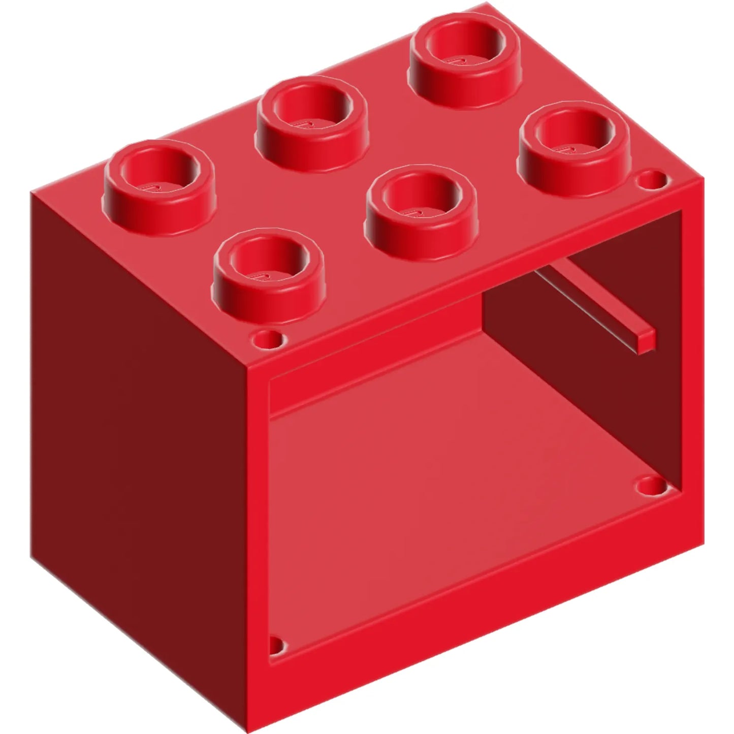 Part 4532b - Container, Cupboard 2 x 3 x 2 - Hollow Studs