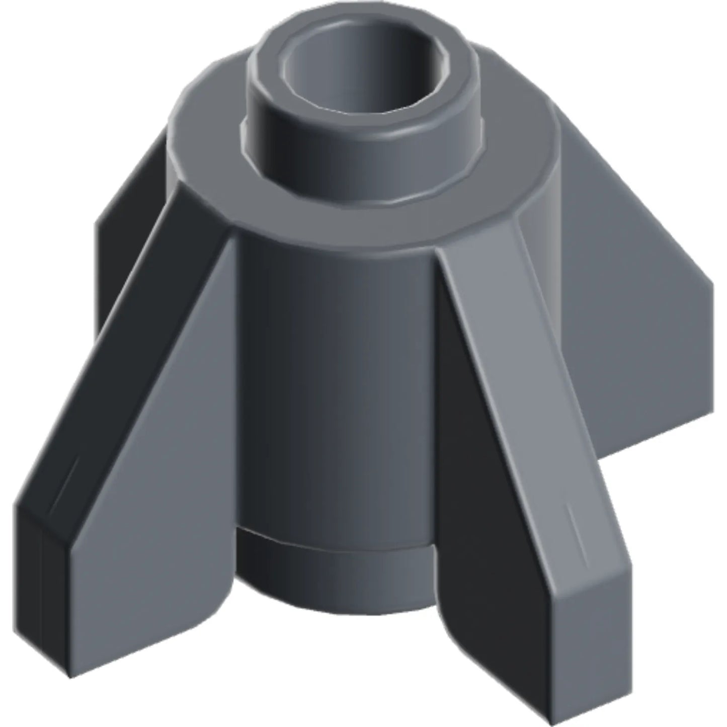 Part 4588 - Brick, Round 1 x 1 with Fins