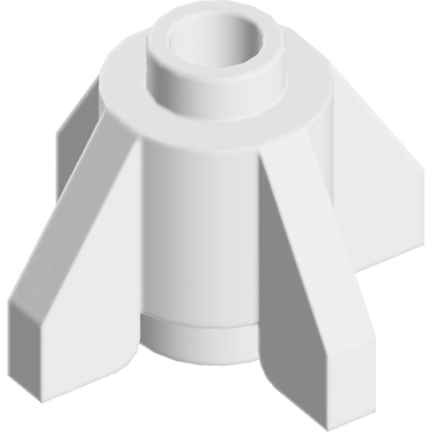 Part 4588 - Brick, Round 1 x 1 with Fins