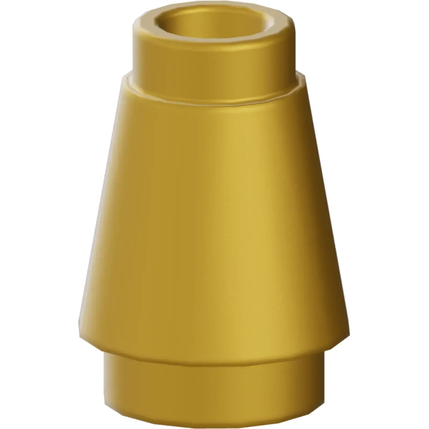 Part 4589b - Cone 1 x 1 with Top Groove