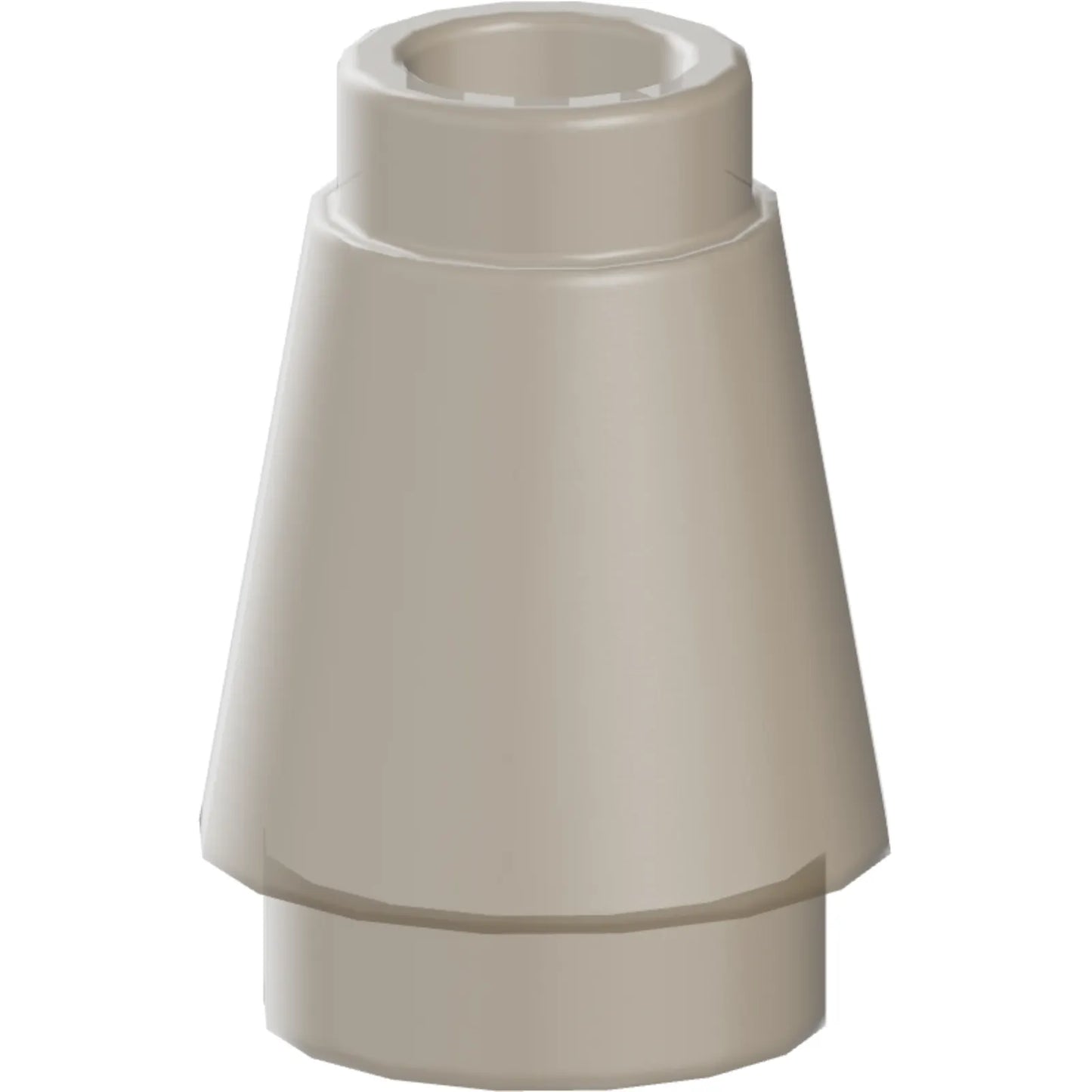 Part 4589b - Cone 1 x 1 with Top Groove