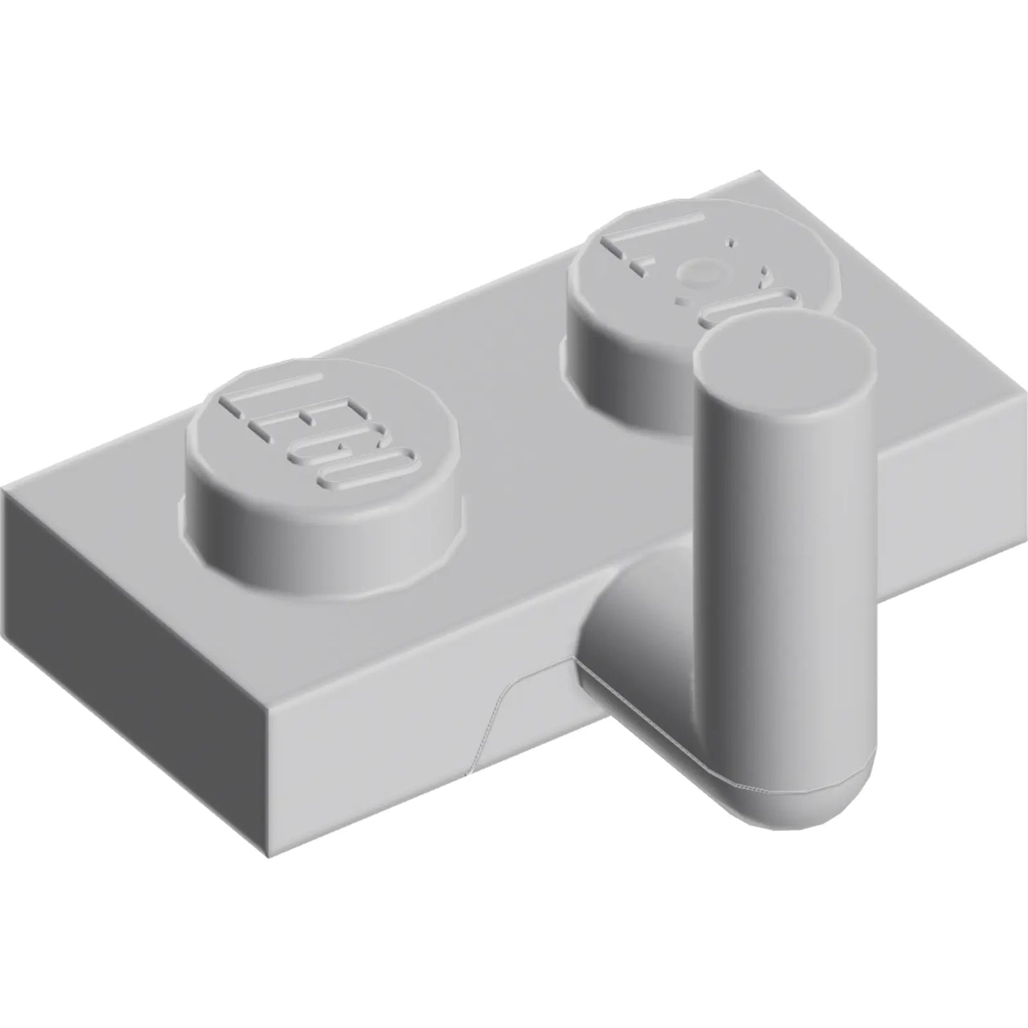 Part 4623b - Plate, Modified 1 x 2 with Bar Arm Up (Horizontal Arm 5mm)
