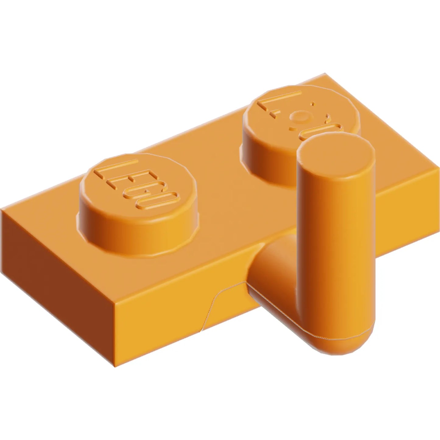 Part 4623b - Plate, Modified 1 x 2 with Bar Arm Up (Horizontal Arm 5mm)