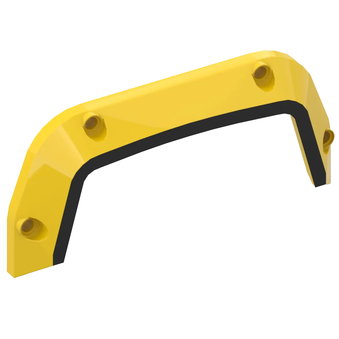 Part 46882pb01 - Technic, Panel Car Mudguard 15 x 2 x 7 with Black Stripe Pattern