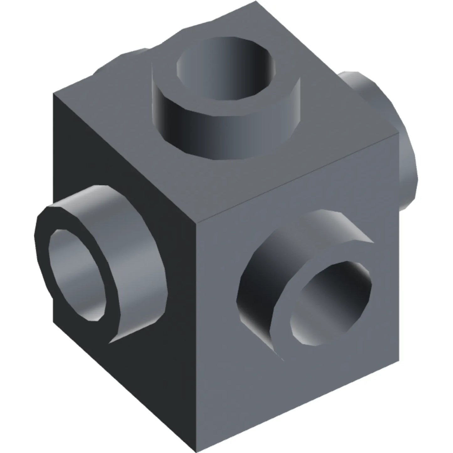 Part 4733 - Brick, Modified 1 x 1 with Studs on 4 Sides