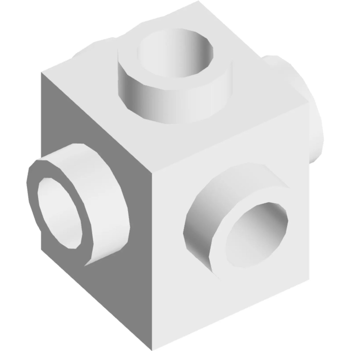 Part 4733 - Brick, Modified 1 x 1 with Studs on 4 Sides