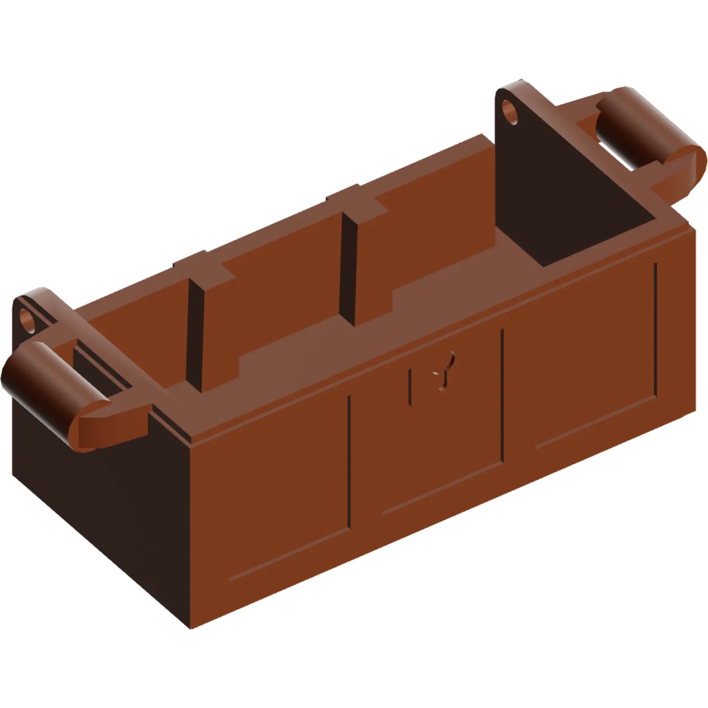 Part 4738a - Container, Treasure Chest Bottom with Slots in Back