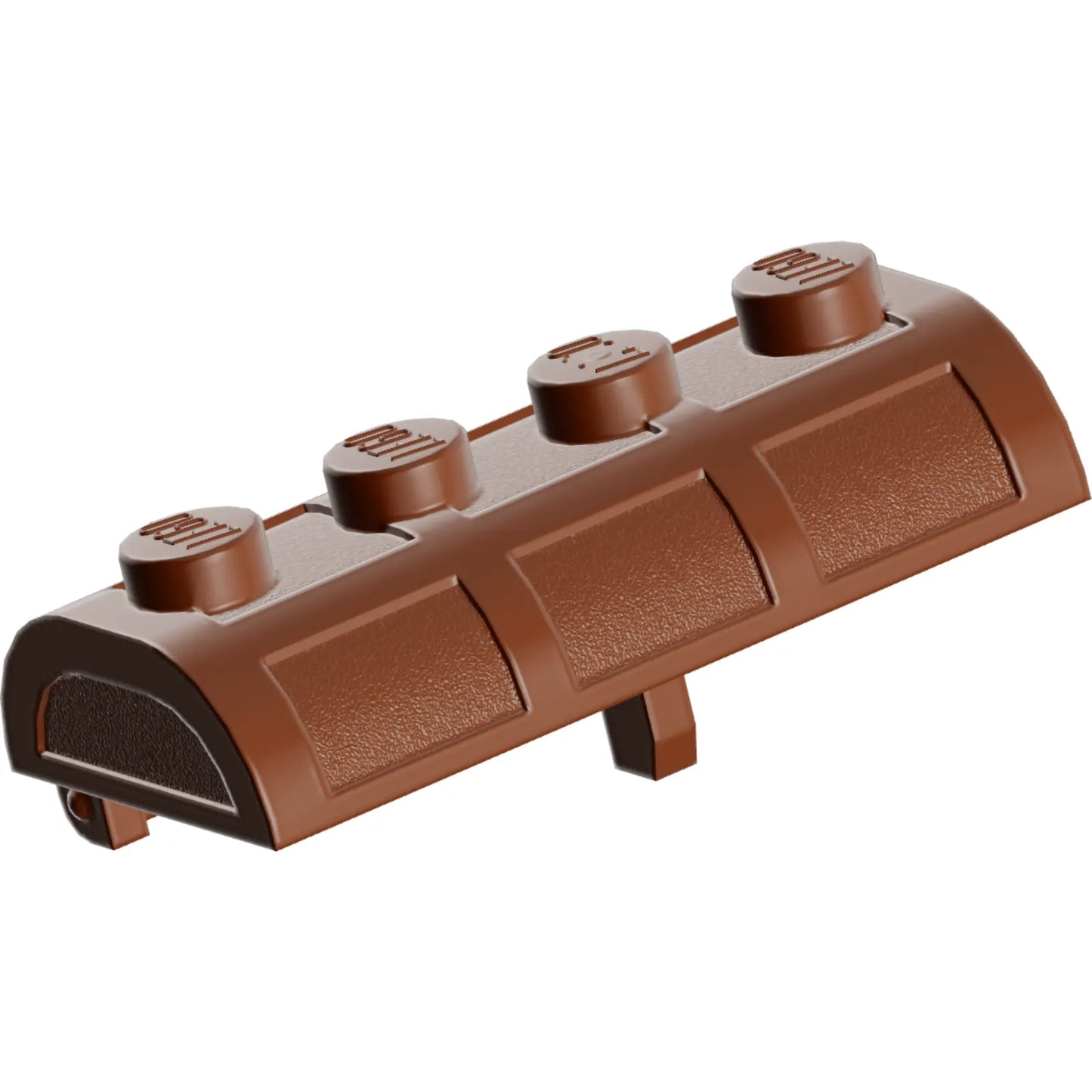 Part 4739a - Container, Treasure Chest Lid Curved with Thick Hinge