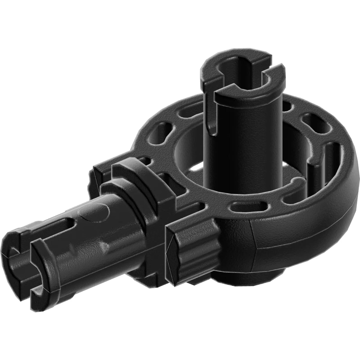 Part 47455 - Technic Rotation Joint Ball Loop with 2 Perpendicular Pins with Friction