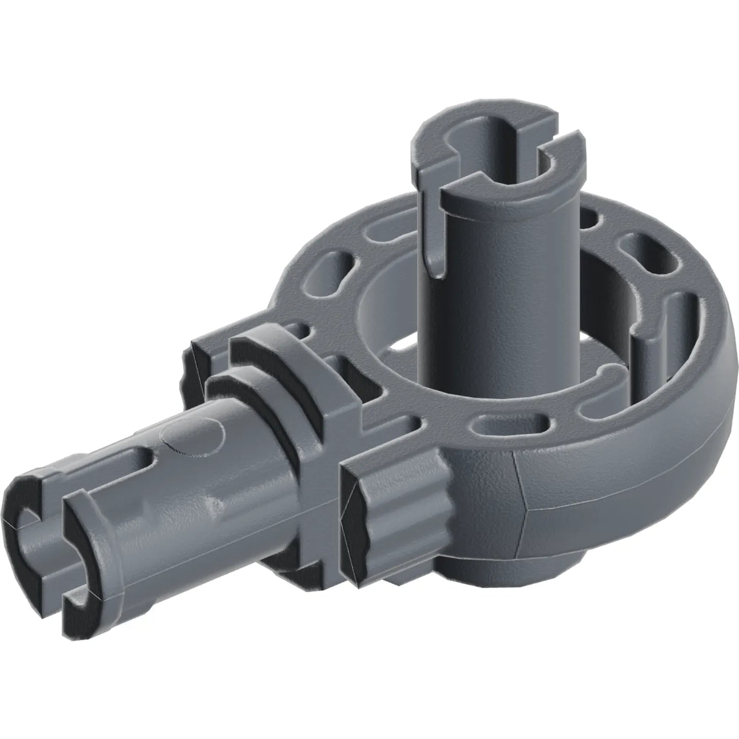 Part 47455 - Technic Rotation Joint Ball Loop with 2 Perpendicular Pins with Friction