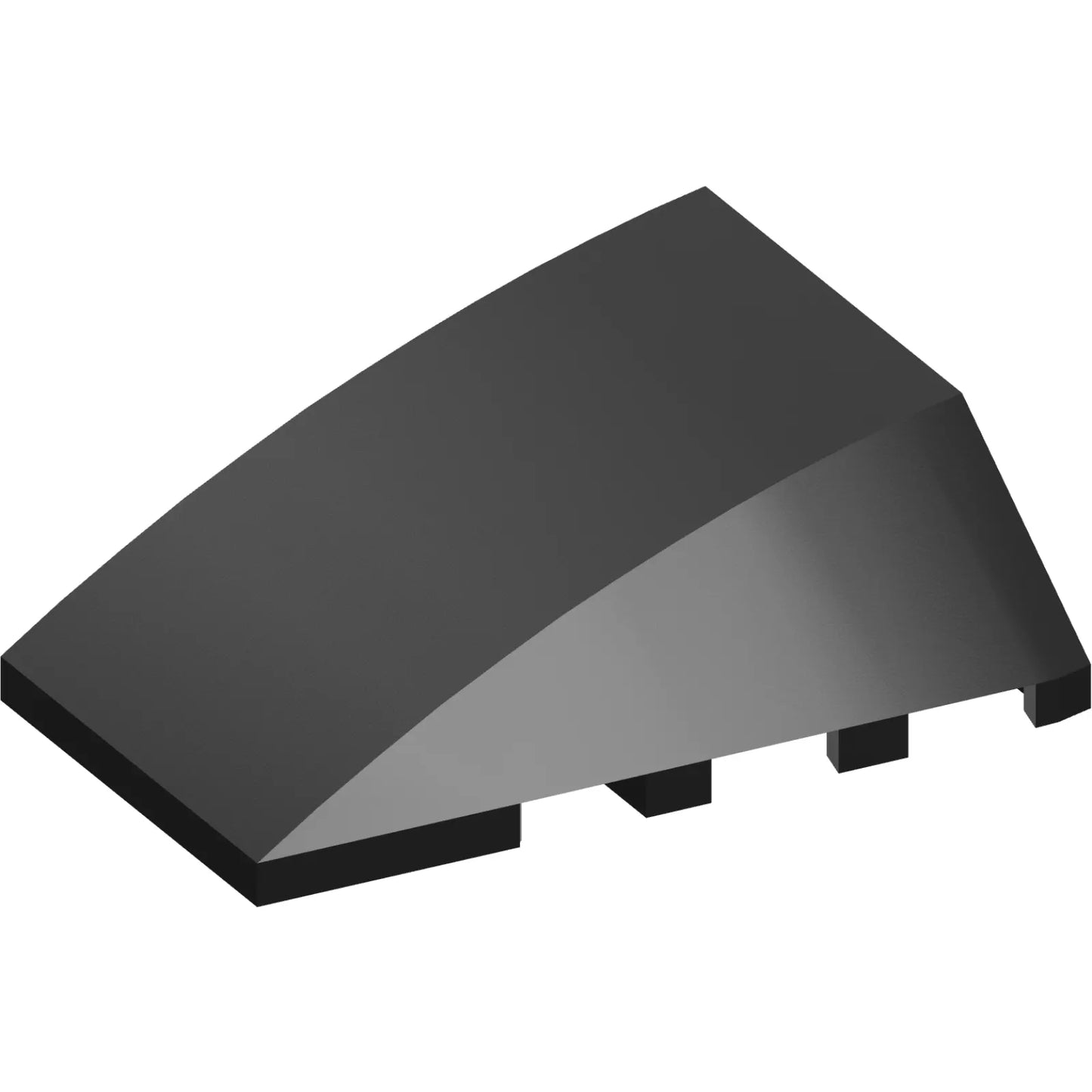 Part 47753 - Wedge 4 x 4 Triple Curved No Studs