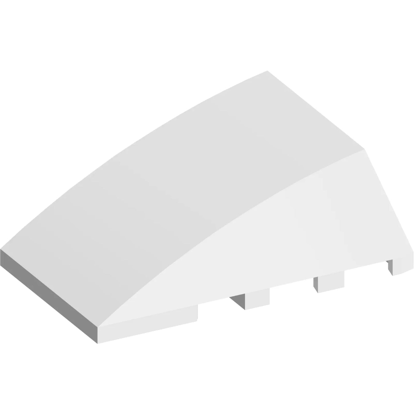Part 47753 - Wedge 4 x 4 Triple Curved No Studs