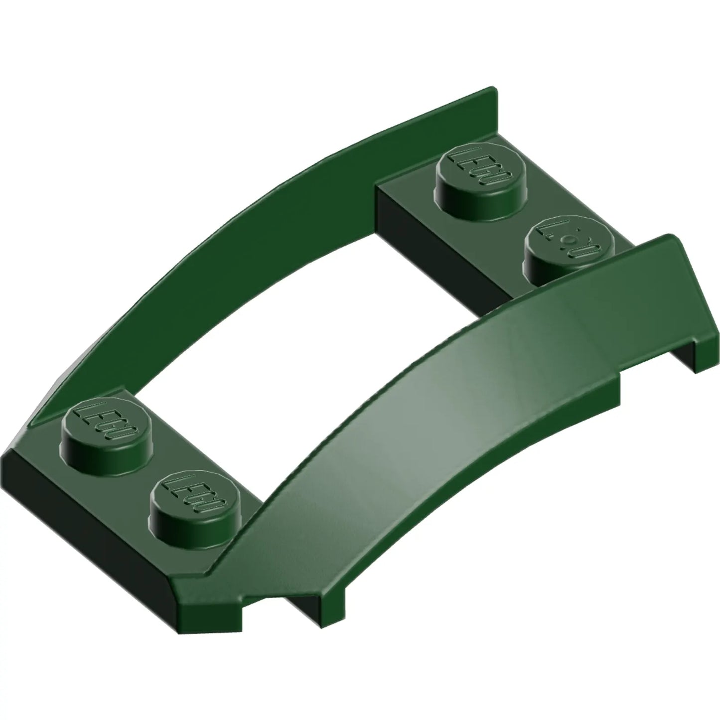 Part 47755 - Wedge 4 x 3 Open with Cutout and 4 Studs