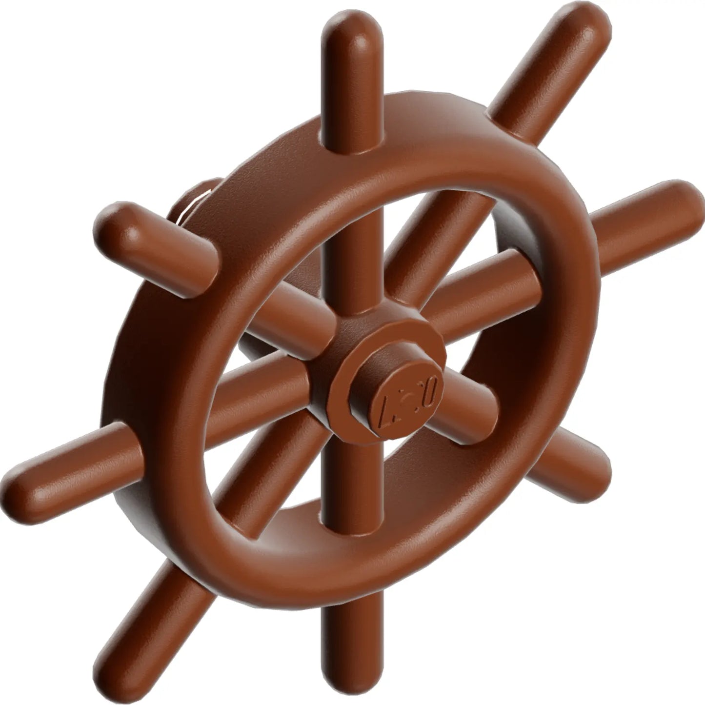 Part 4790b - Boat, Ship's Wheel with Slotted Pin