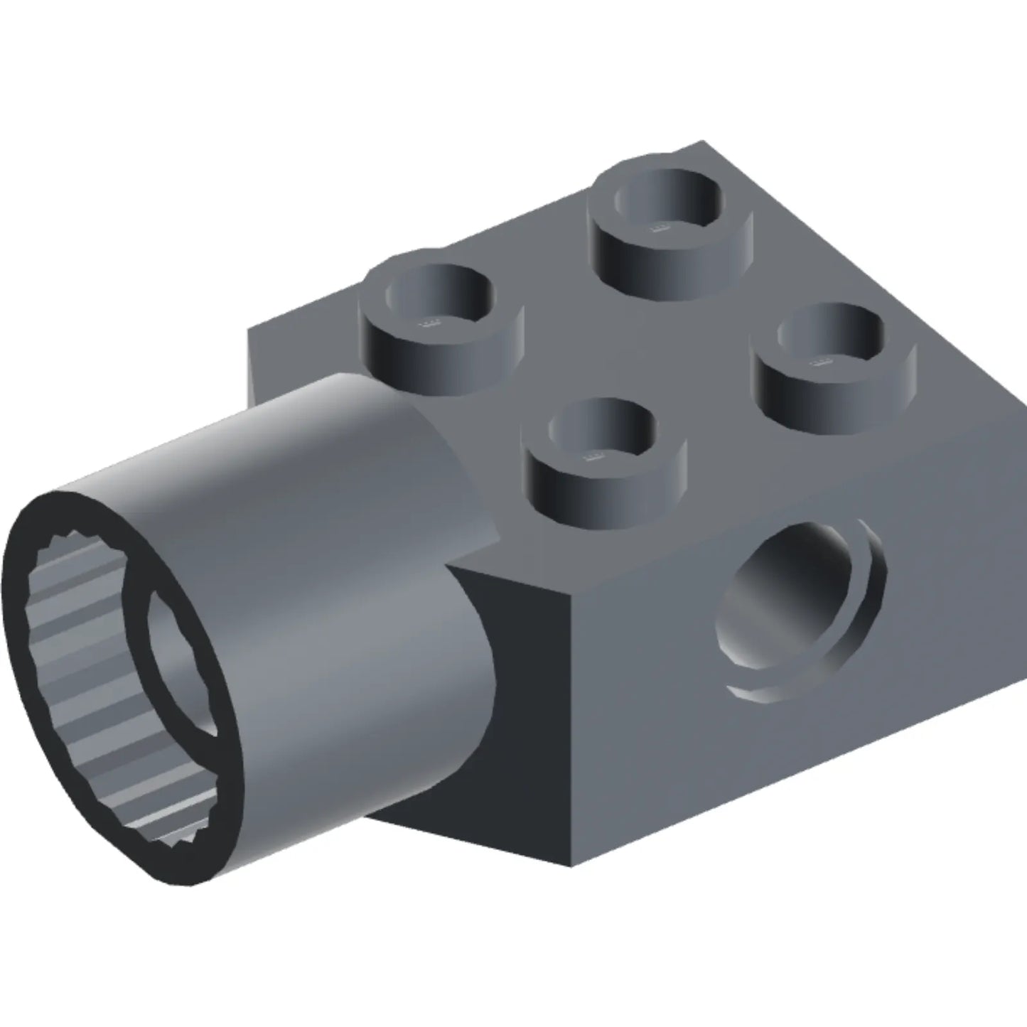 Part 48169 - Technic, Brick Modified 2 x 2 with Pin Hole and Rotation Joint Socket