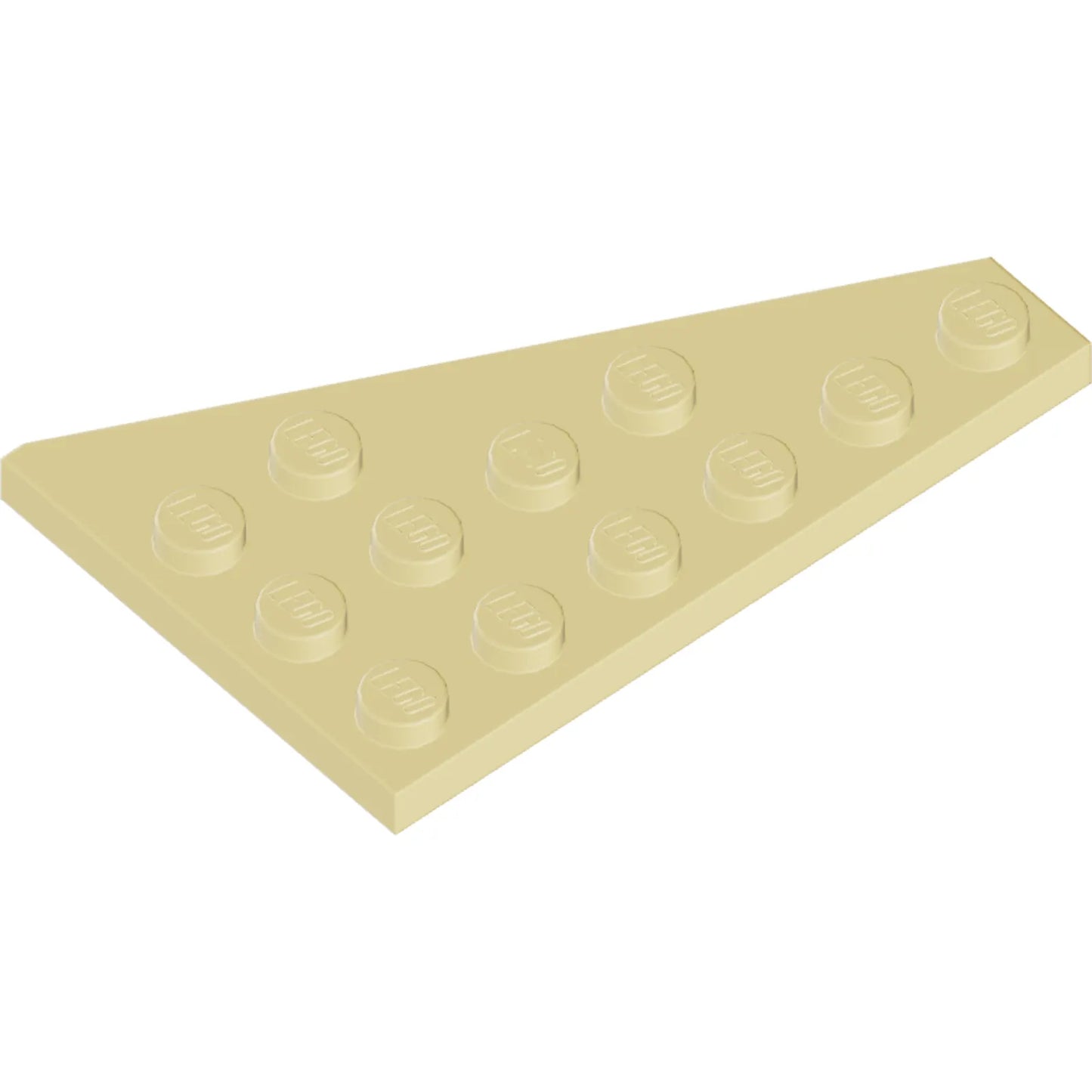Teil 48208 - Keil, Platte 6 x 4 Links