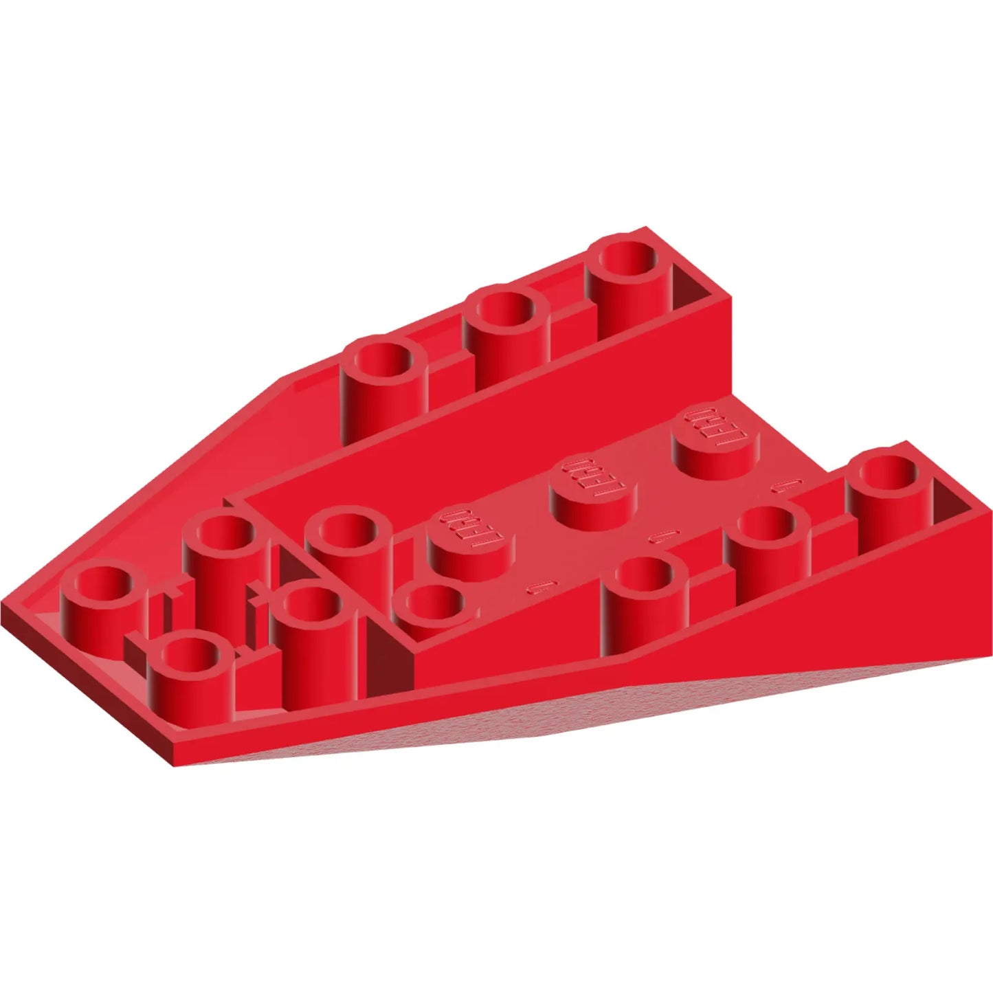 Part 4856b - Wedge 6 x 4 Triple Inverted with Connections between 4 Studs