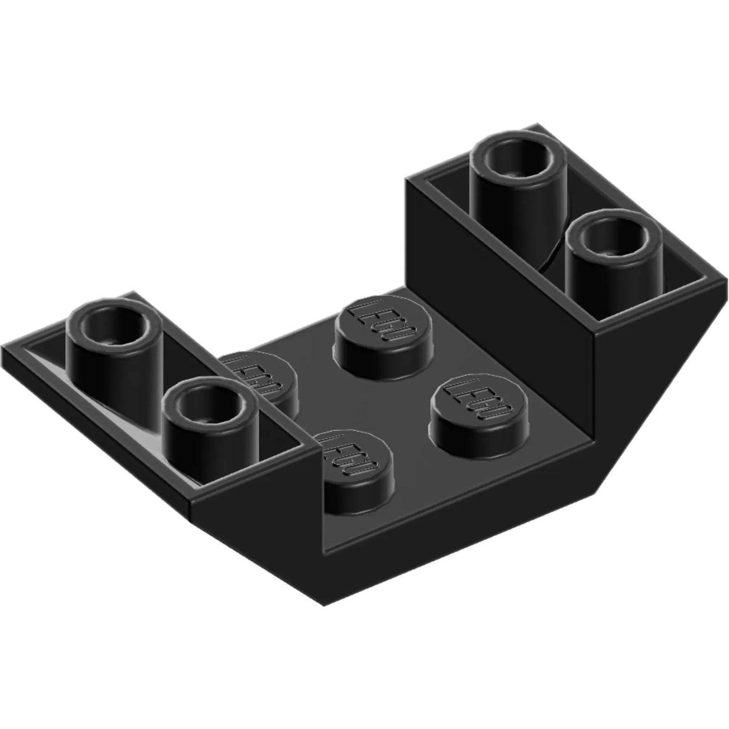 Part 4871 - Slope, Inverted 45 4 x 2 Double with 2 x 2 Cutout