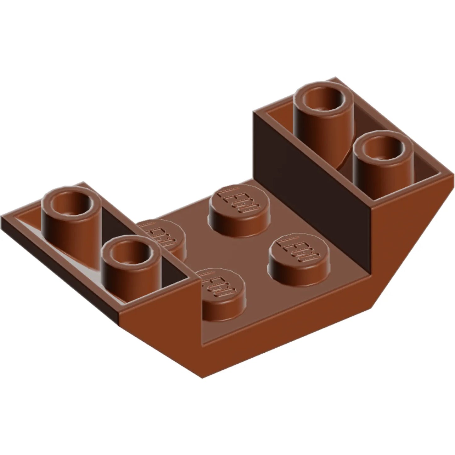 Part 4871 - Slope, Inverted 45 4 x 2 Double with 2 x 2 Cutout