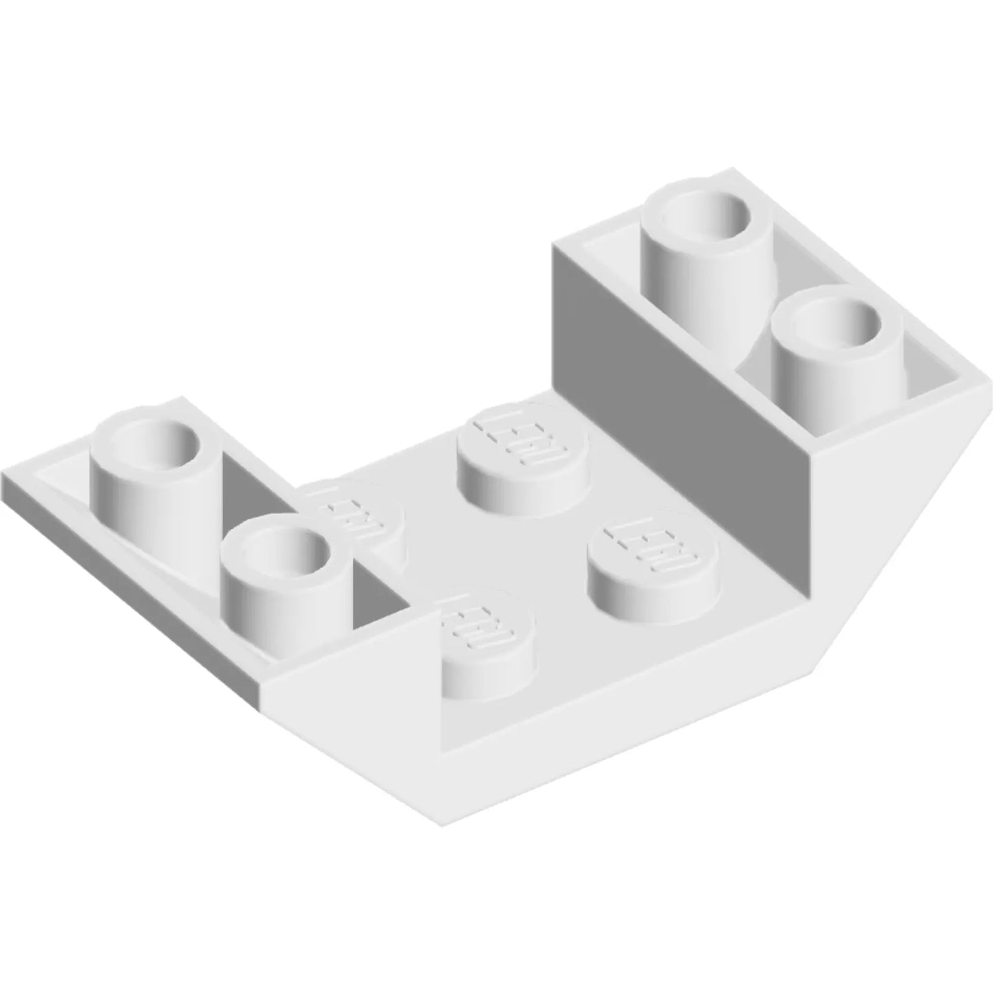 Part 4871 - Slope, Inverted 45 4 x 2 Double with 2 x 2 Cutout