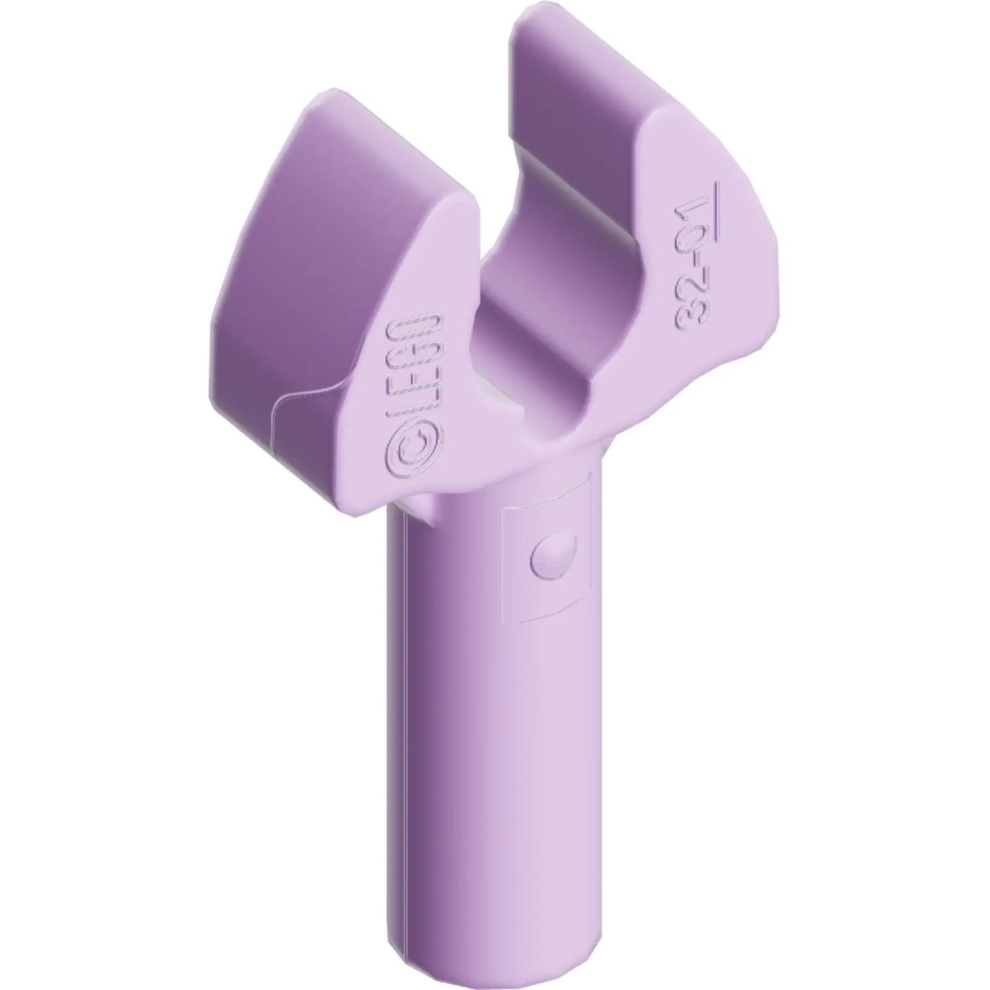 Part 48729b - Bar 1L with Clip Mechanical Claw - Cut Edges and Hole on Side