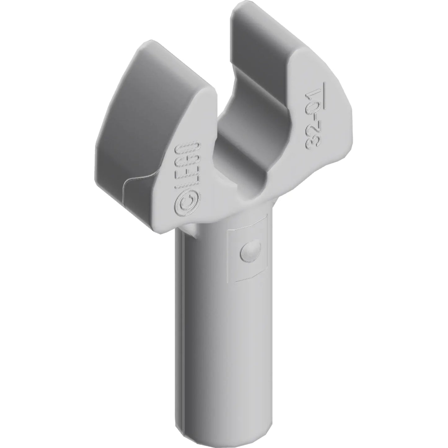 Part 48729b - Bar 1L with Clip Mechanical Claw - Cut Edges and Hole on Side