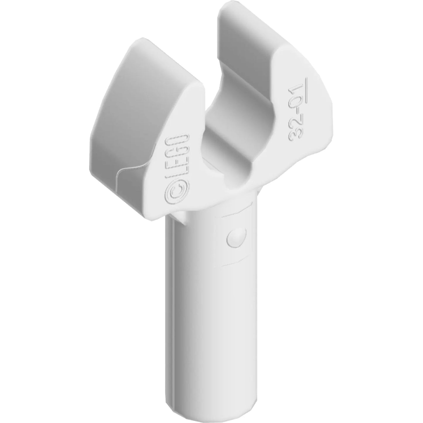 Part 48729b - Bar 1L with Clip Mechanical Claw - Cut Edges and Hole on Side