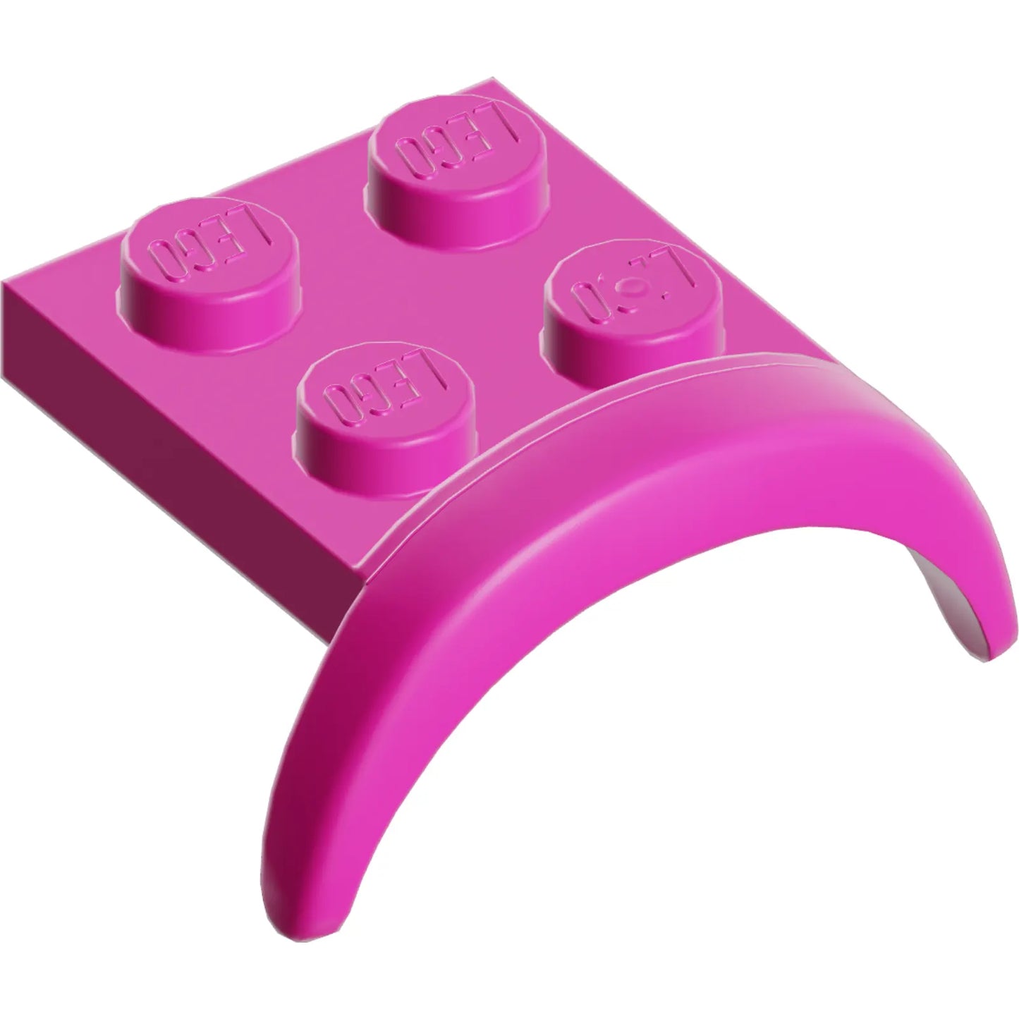 Part 49097 - Vehicle, Mudguard 3 x 3 x 1 with Arch Round